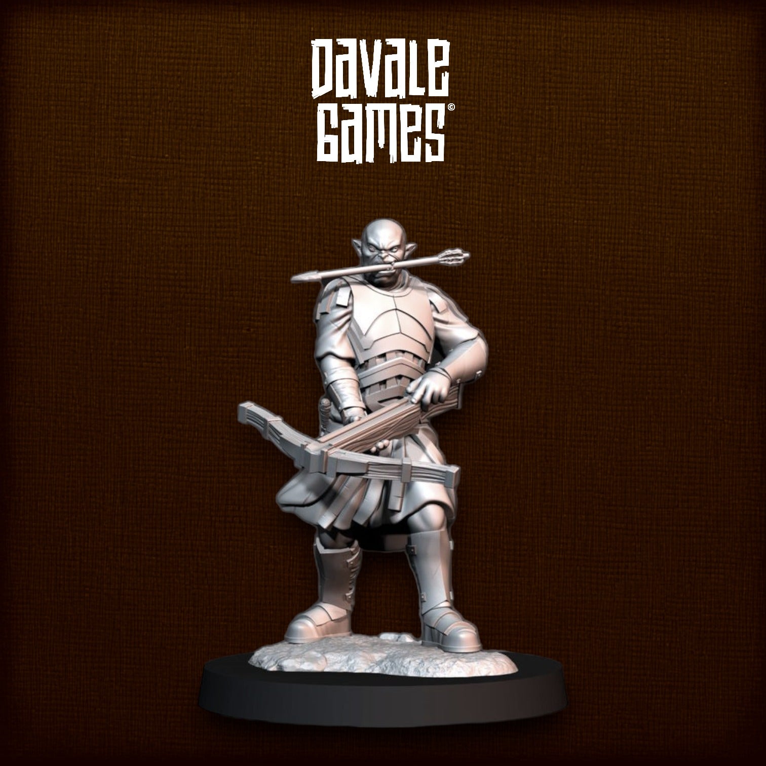 White Hand Orc Captain with Crossbow